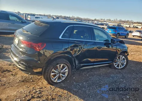 2025 Audi Q3 Premium S Line 45 from USA, damaged, VIN WA1DECF38S1004469